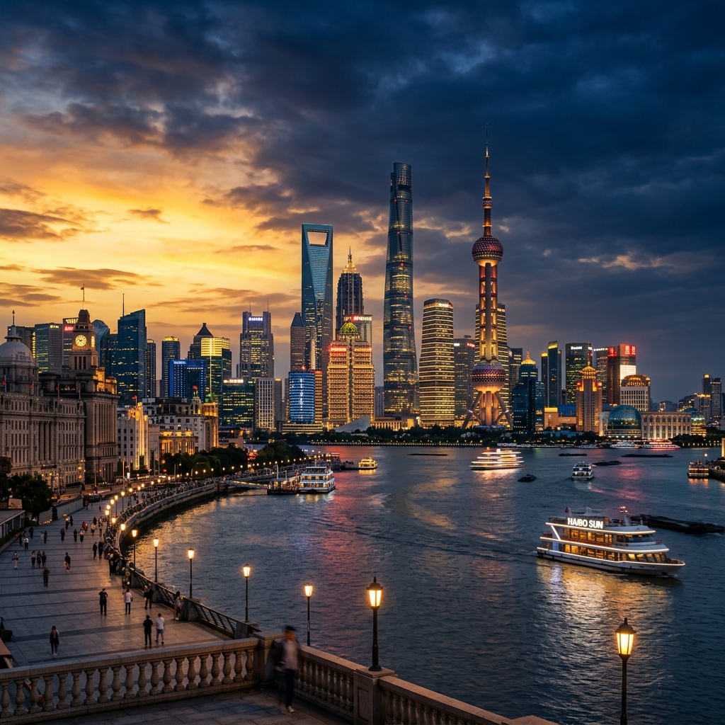 Modern Shanghai Skyline